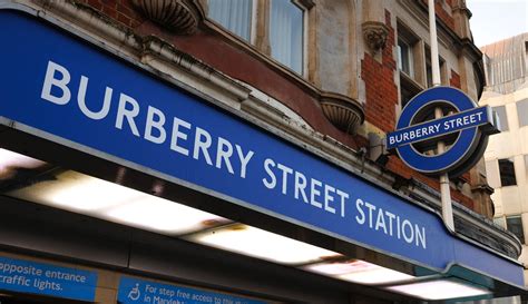 burberry train station|burberry street train station.